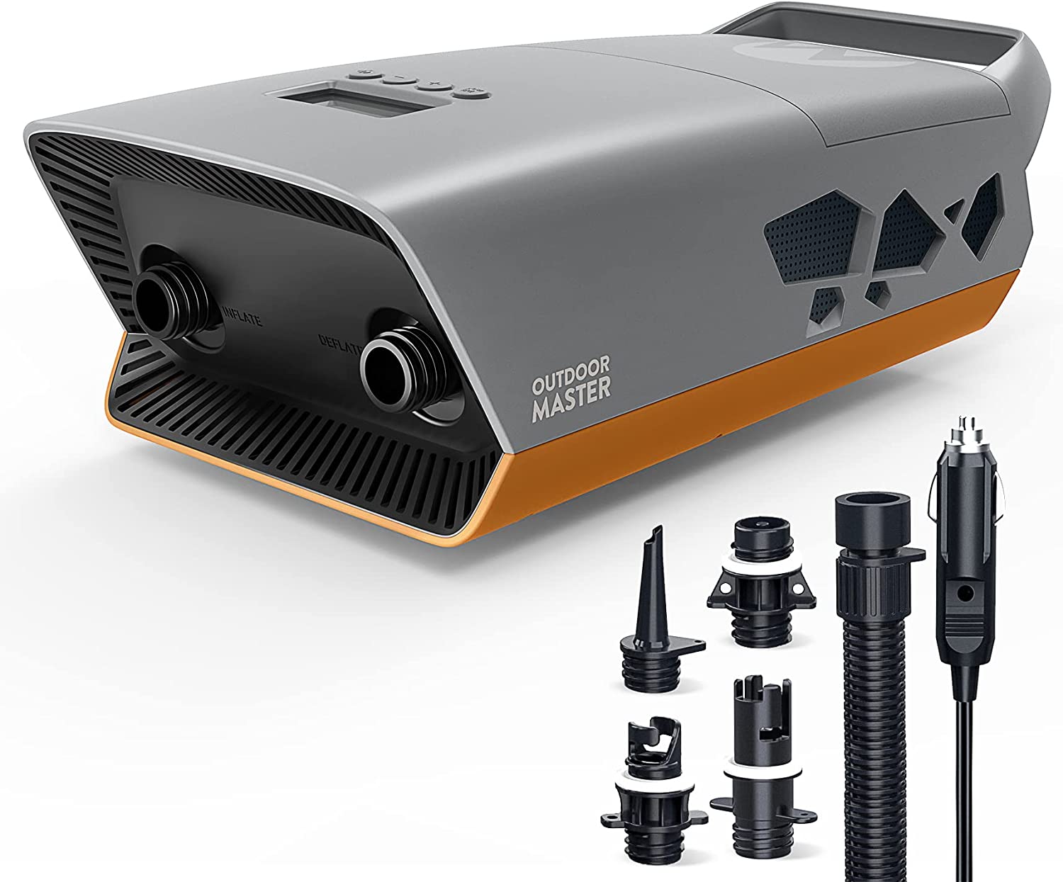 Pompe à Air Électrique Portable - Gonfleur Rapide Pour Matelas, Piscine, Jouets - Alimentation Voiture Ou Secteur